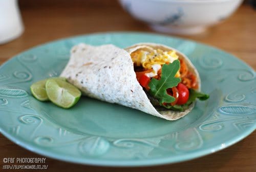 Spicy Chicken Wrap