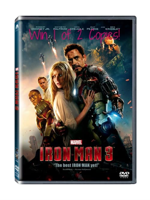 Iron Man 3 DVD Competition