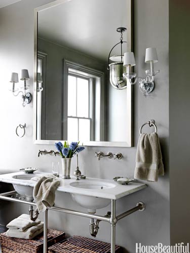 Gray Bathroom