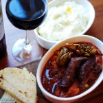 Ostrich Sausage and Waterblommetjie Casserole
