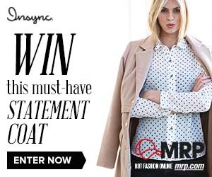 Win an Insync Statement Coat from MR Price