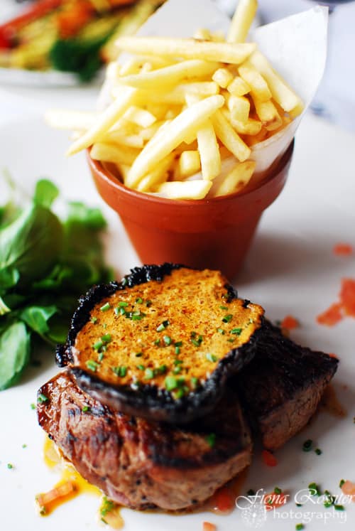 Healthy Living Fillet Steak with Fries