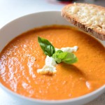 Tomato Soup with Parmesan Toasties