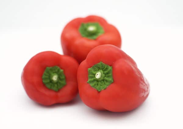 Healthy Food Choices Red Peppers