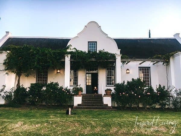 The Farm House at Vondeling Wines