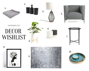 Superbalist Decor Wishlist