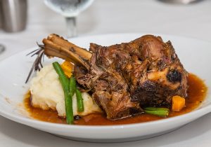 Oven Roasted Lamb Shank