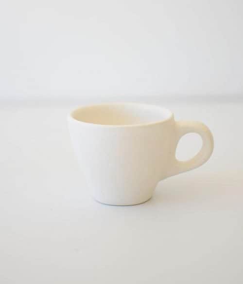 Ceramic Espresso Cup-Matte White