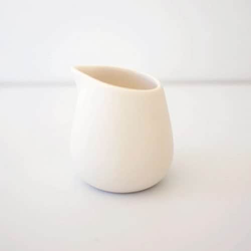 Ceramic Milk Jug Matt White