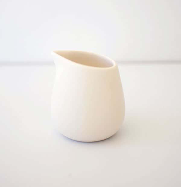Ceramic Milk Jug Matt White