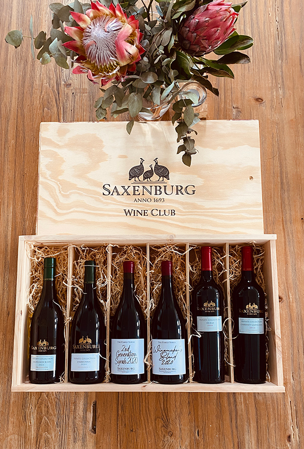 Saxenburg Wine Club Box