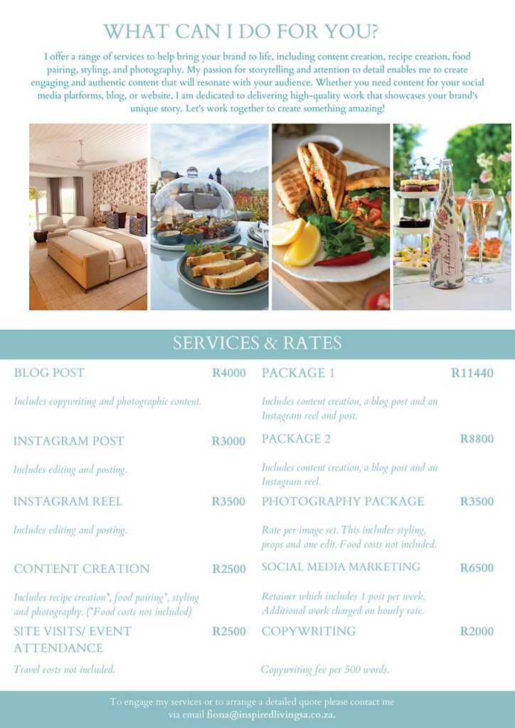 Inspired Living SA Media Kit & Rate Card